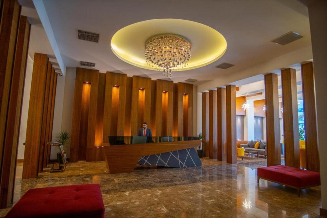 Lobby at Parwar Hotel, Duhok