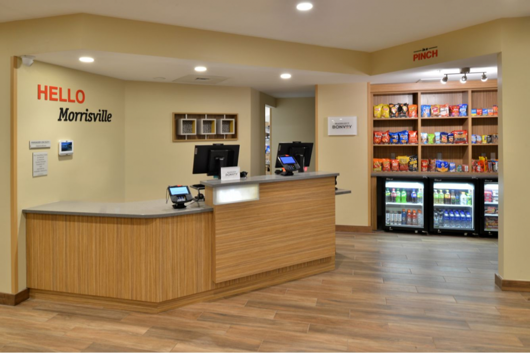 Lobby at TownePlace Suites Raleigh-Durham Airport/Morrisville, MORRISVILLE - NC