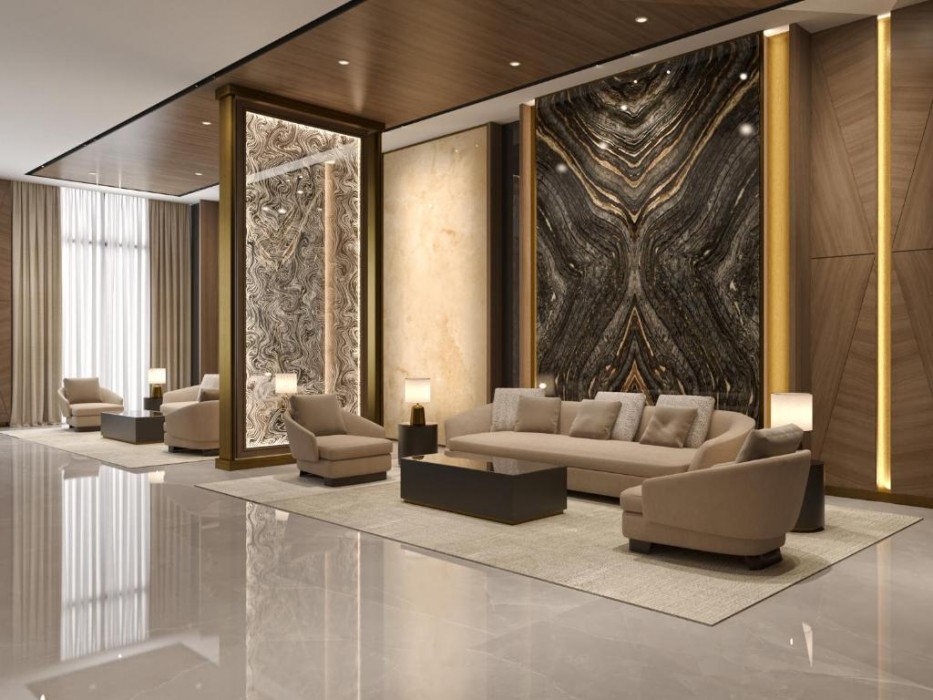 Lobby at Jayden Hotel, MADINAH