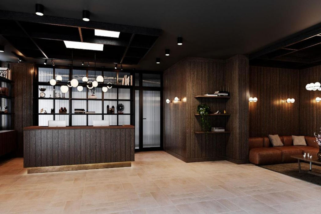 Lobby at Abstract Hotel, AUCKLAND