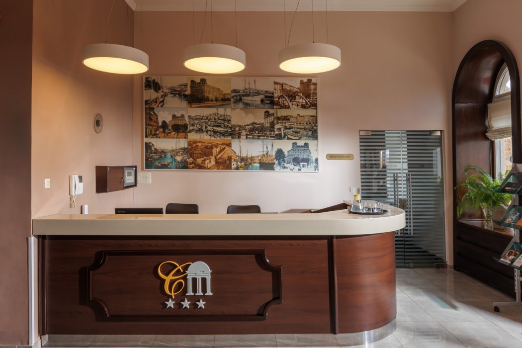 Lobby at Hotel Continental, RIJEKA