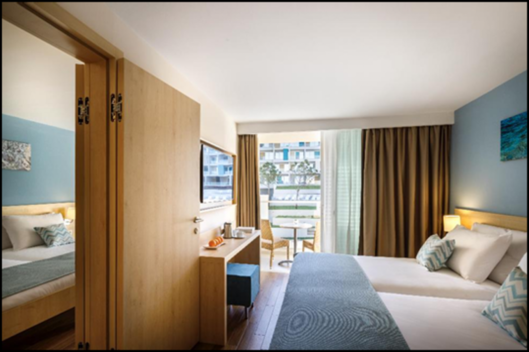 Room at Valamar Bellevue Resort, LABIN
