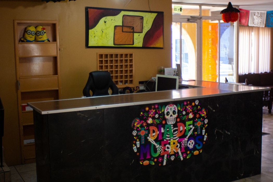 Lobby at OYO Hotel Colon, Plaza Bicentenario, Zacatecas Centro, ZACATECAS