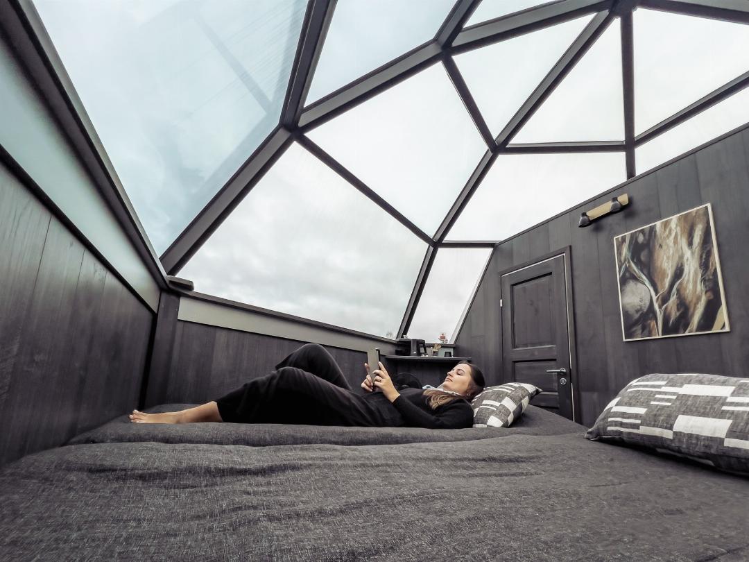 Twin Glass Igloo Warm Room