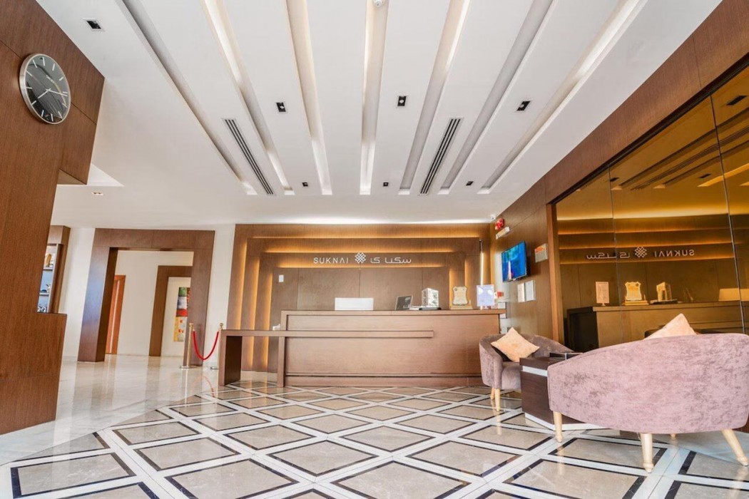 Lobby at Suknai Salah ElDin Hotel, HAIL