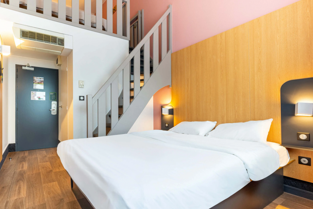 Room at B&B Hotel Nantes Aeroport, BOUGUENAIS