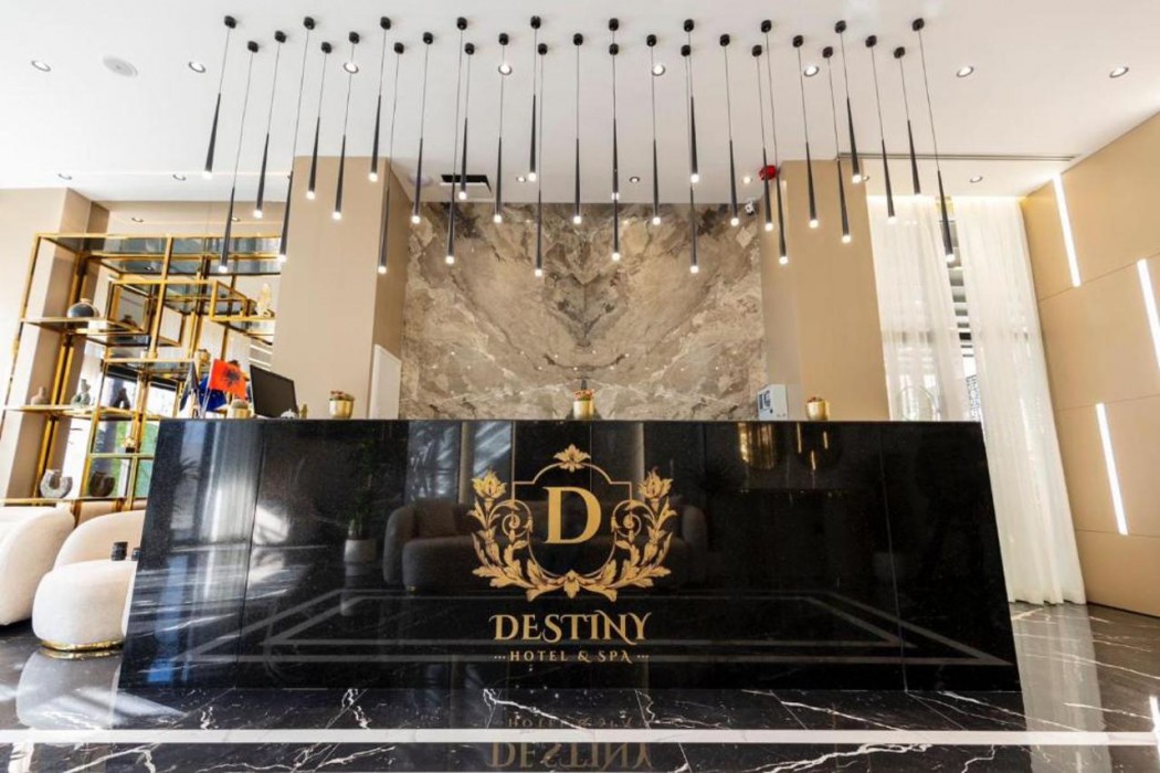 Lobby at Destiny Hotel Tirana, Kashar