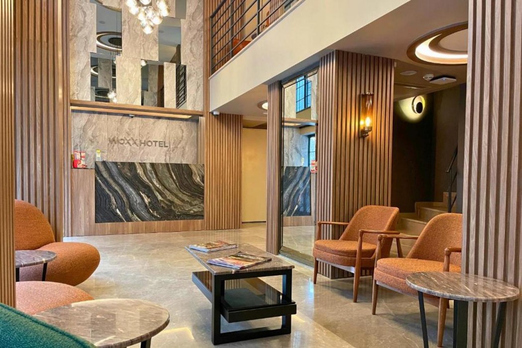Lobby at Woxx Hotel, ISTANBUL