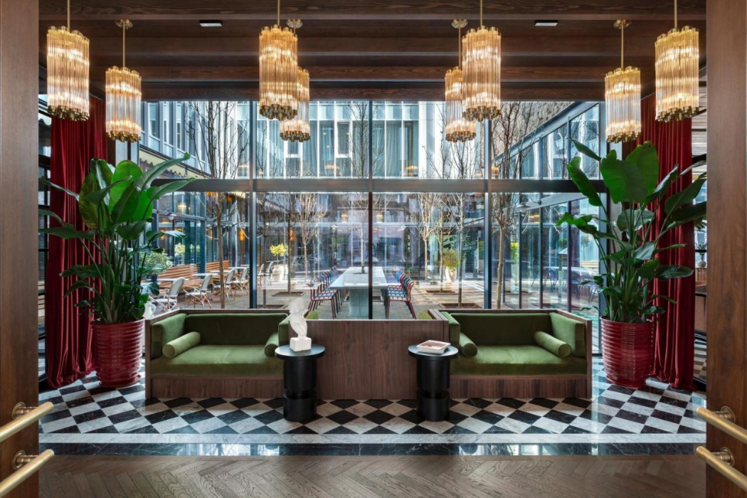 Lobby at Artizan Design Hotel, TBILISI