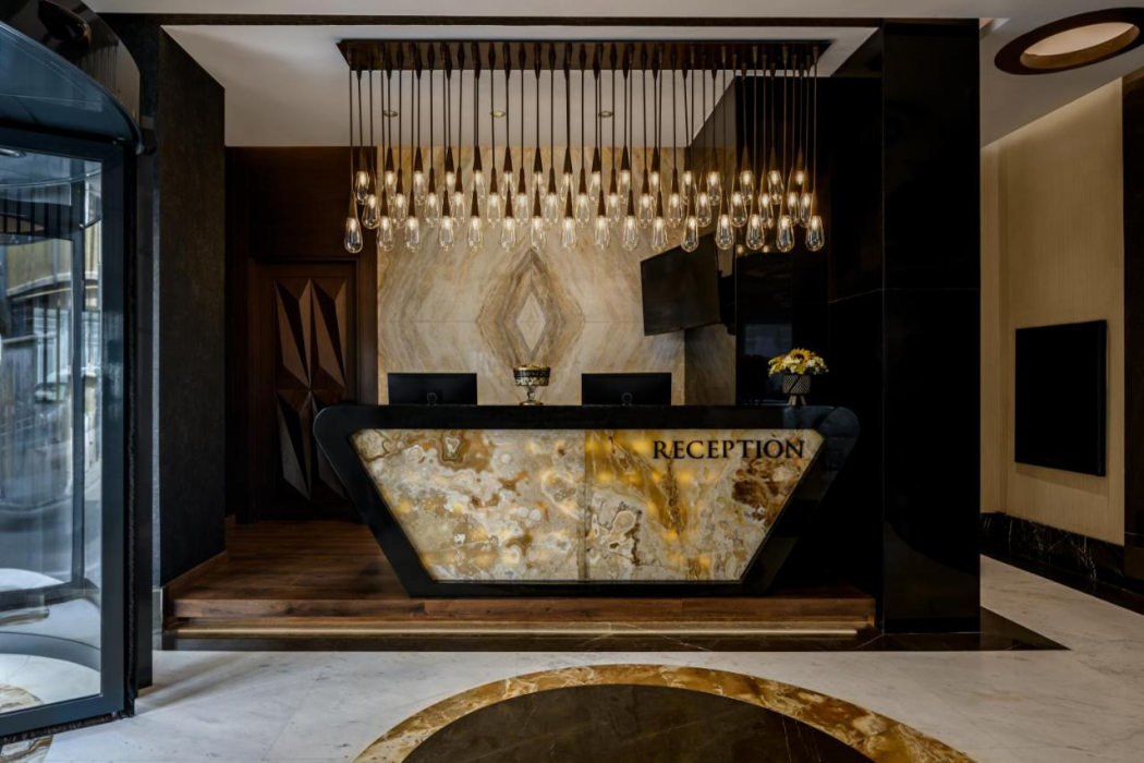 Lobby at Gleam Bomonti Hotel, ISTANBUL