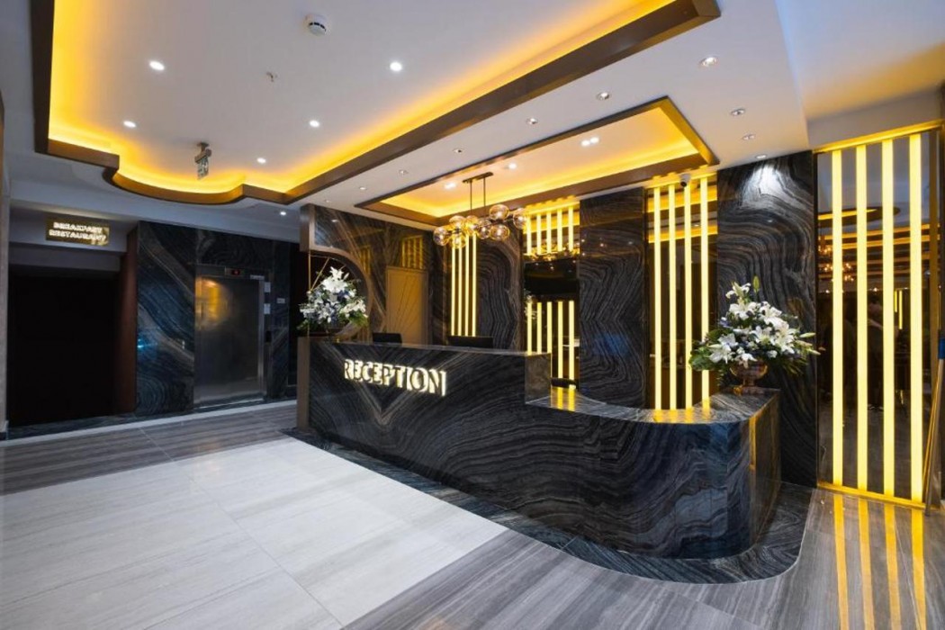 Lobby at Buke Hotel Bomonti, ISTANBUL