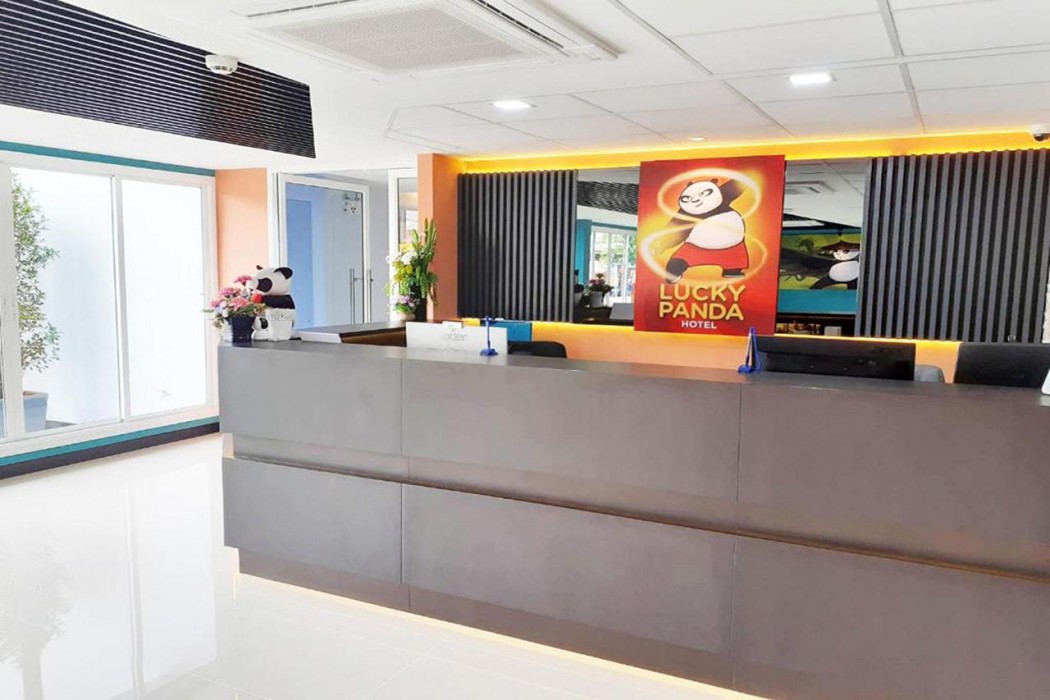 Lobby at Lucky Panda Hotel by ZUZU, CHIANG MAI