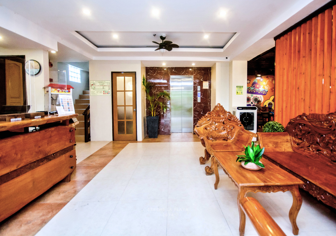 Lobby at Serene La Playa Boracay, BORACAY