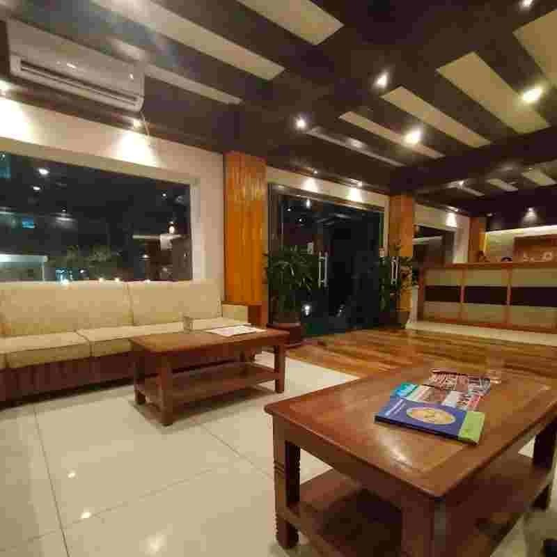 Lobby at Hotel Kausi, POKHARA