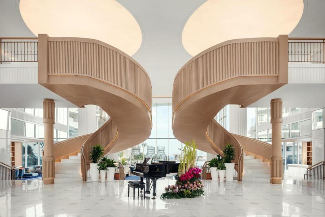 Lobby at The St. Regis Al Mouj Muscat Resort, MUSCAT