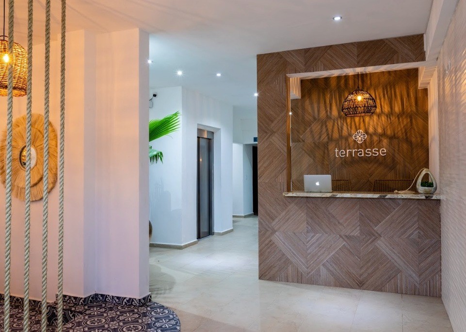Lobby at Terrasse Hotel Playa del Carmen, PLAYA DEL CARMEN