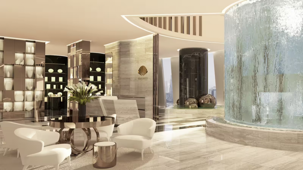 Lobby at Mandarin Oriental Downtown Dubai, DUBAI