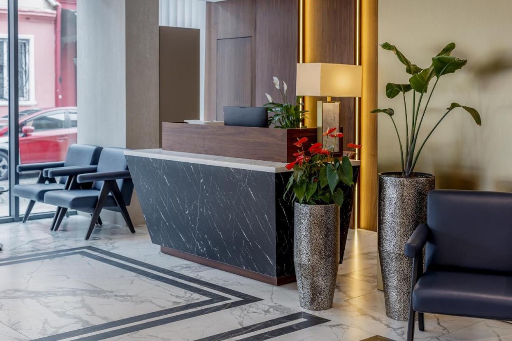 Lobby at Piazza Epigraph, BATUMI