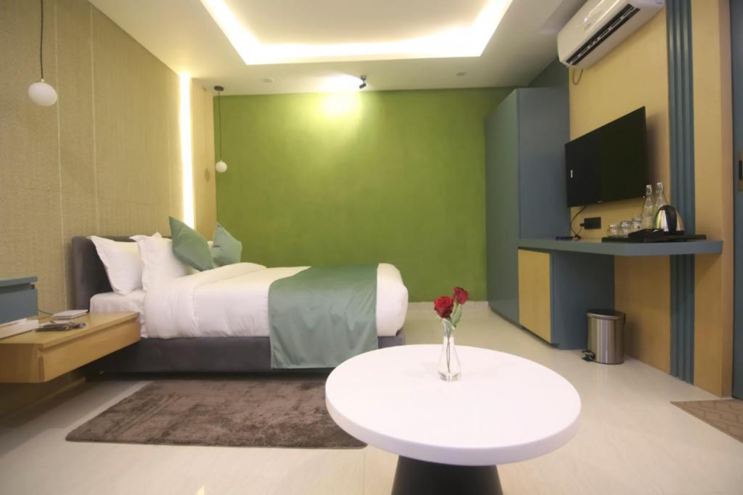 Room at Hotel Aikawa, SAURAHA