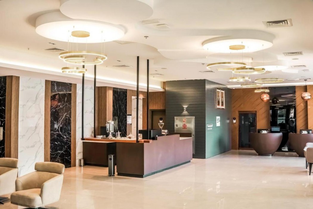 Lobby at Frankincense Hotel Muscat, MUSCAT