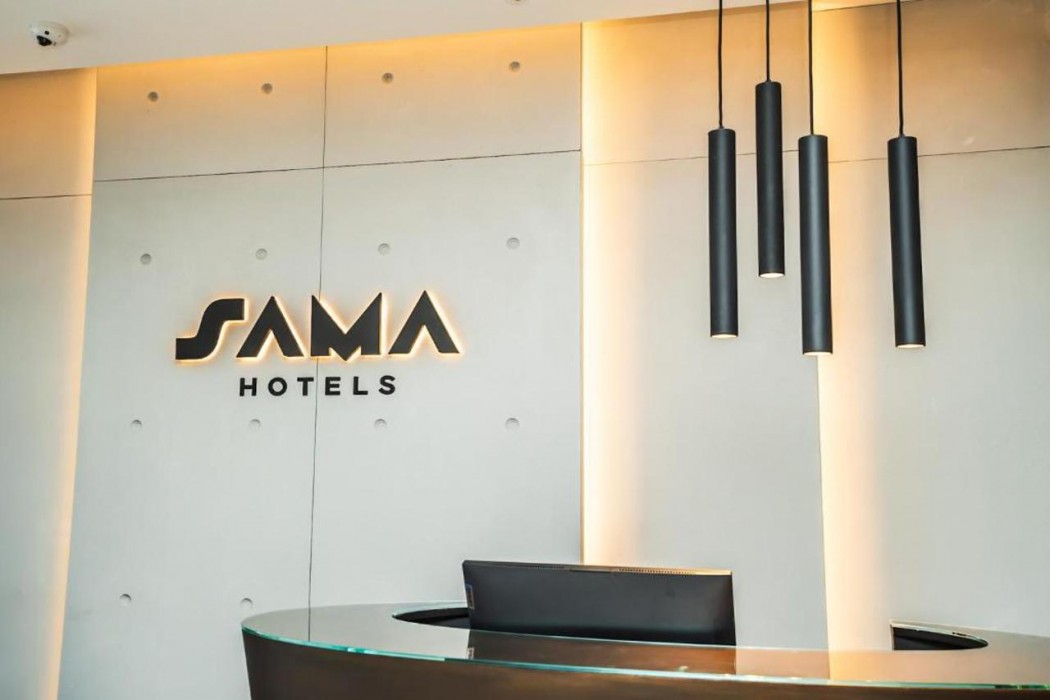 Lobby at Sama Hotels, DAKAR