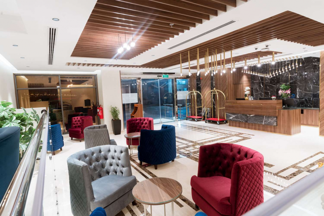 Lobby at Kyriad Muscat, MUSCAT