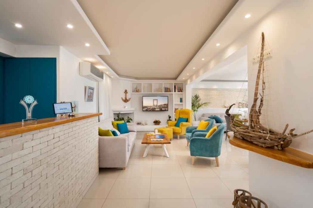 Lobby at Polis of Naxos Stylish Suites, NAXOS