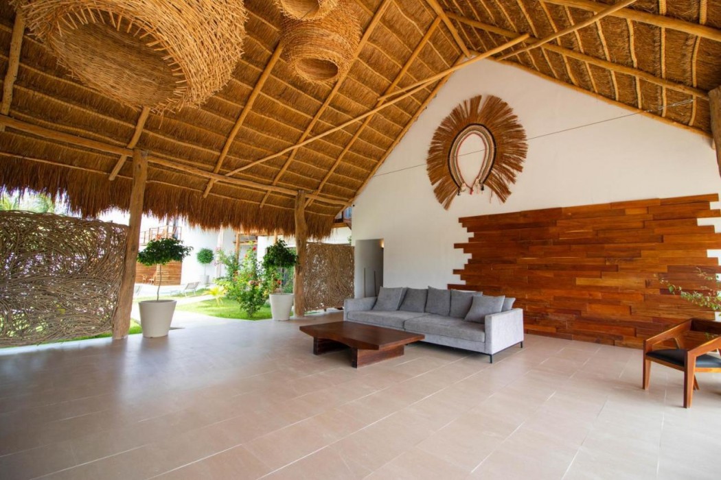 Lobby at My Blue Holbox Hotel, ISLA HOLBOX