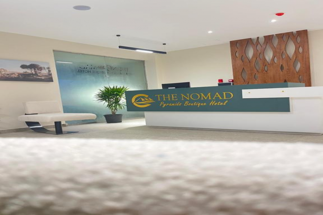 Lobby at The Nomad Pyramids Boutique Hotel, GIZA