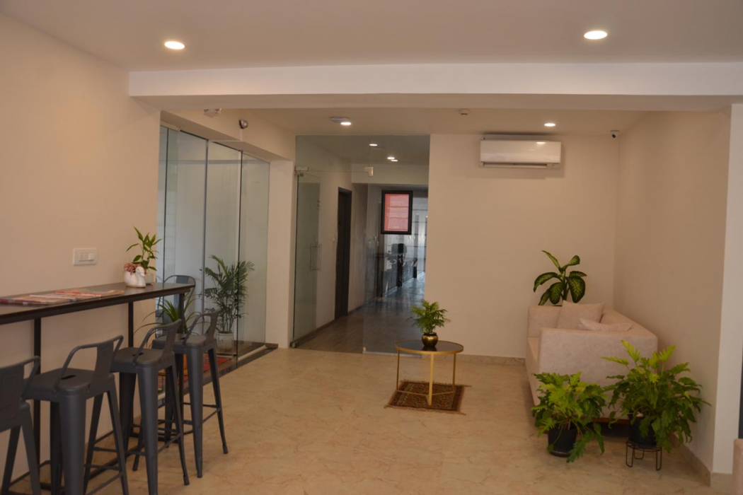 Lobby at Lords Eco Inn Belagavi, BELGAUM
