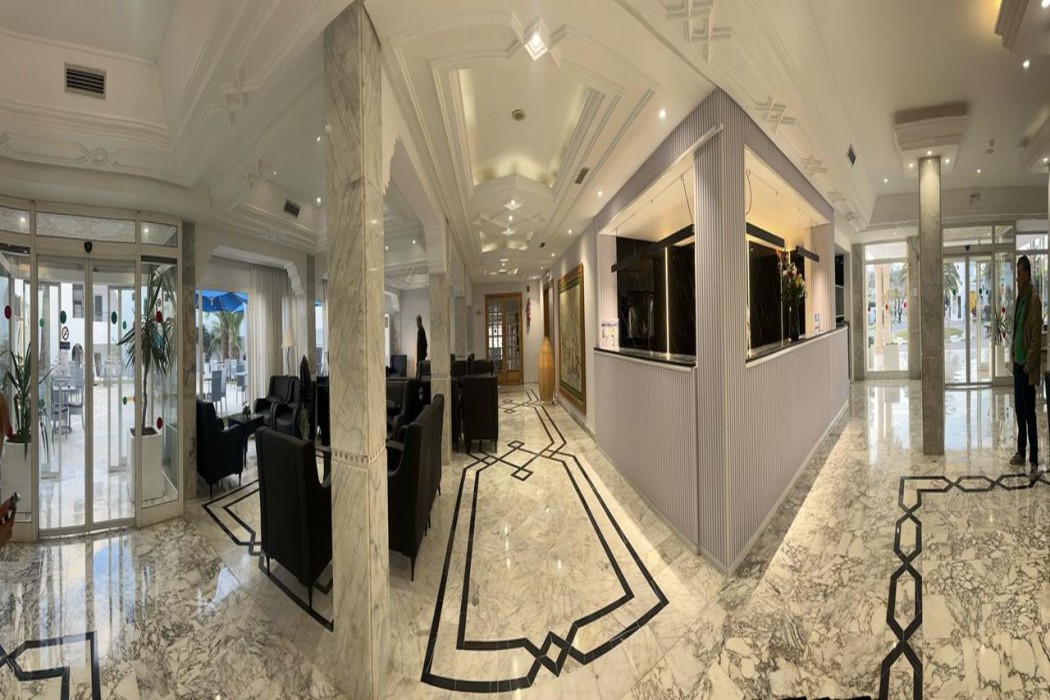 Lobby at Hotel Nesrine Hammamet, HAMMAMET