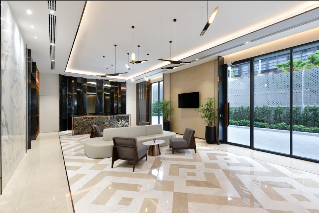 Lobby at GM Estate Hotel and Executive Apartments, BANGKOK