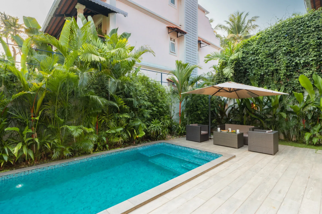 ELIVAAS 4BHK with Pvt Pool in Arpora Lumin 28/55