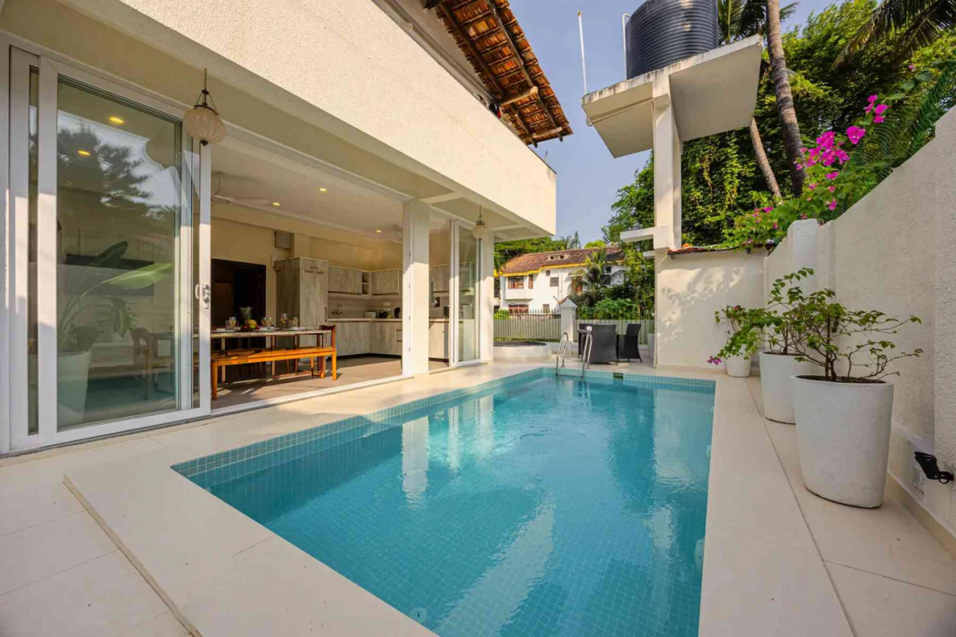 ELIVAAS Absolute Beach 4BHK Pool Villa Casa Boa Vida 34/59