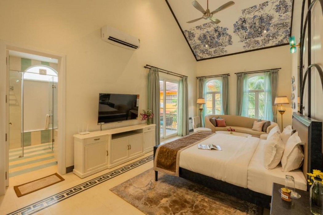ELIVAAS 4 BHK Villa with Pvt Pool and jacuzzi YashGeet Villa 9/10