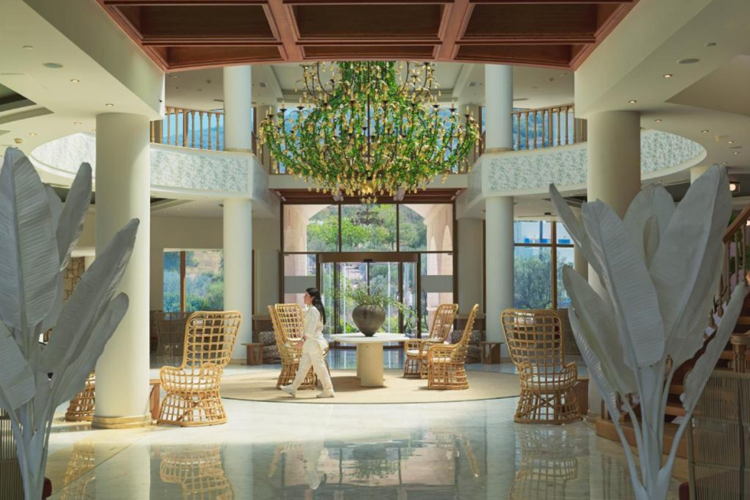 Lobby at SEAFOS Luxury Resort & Spa, NAFPLION