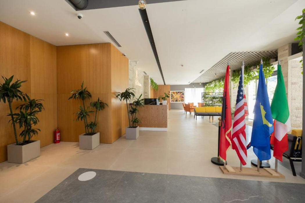 Lobby at Duka Hotel, VLORE