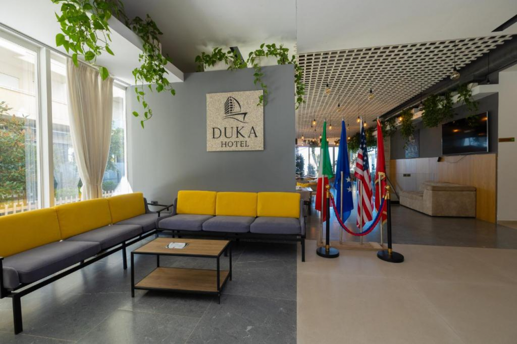 Lobby at Duka Hotel, VLORE