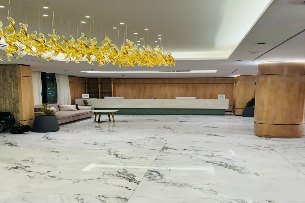 Lobby at AYAS Hotel, HAIL