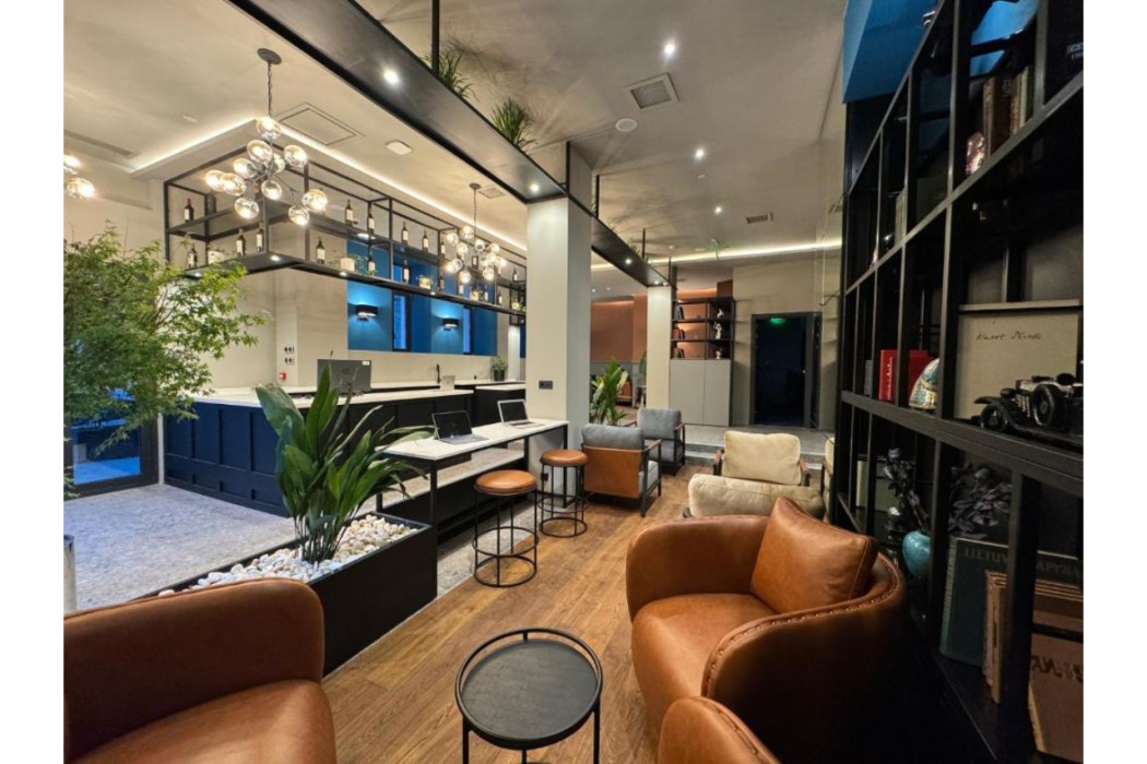 Lobby at Tbilisi Edition Design Hotel, TBILISI