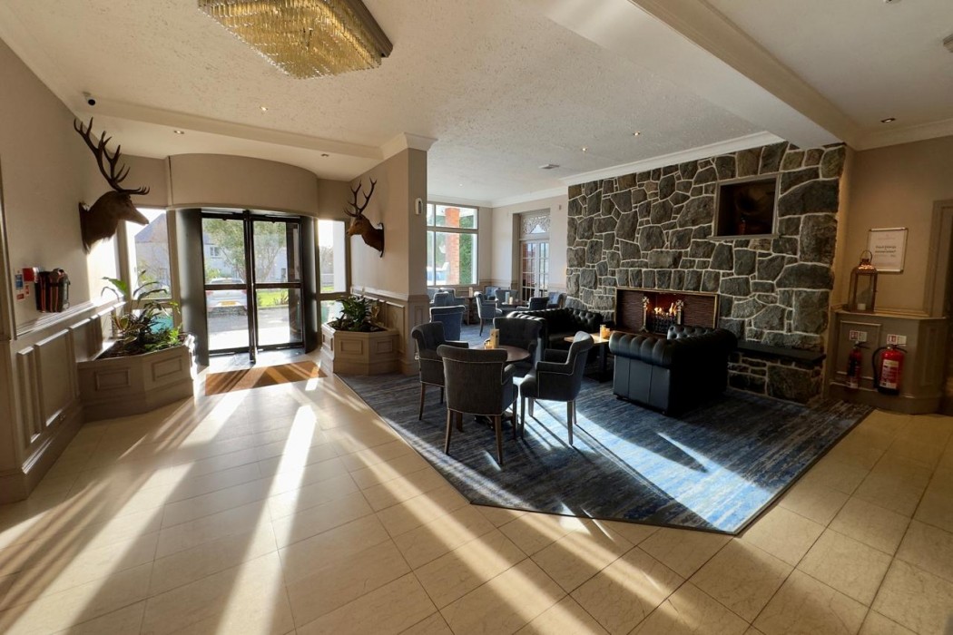 Lobby at Cabarfeidh Hotel, STORNOWAY