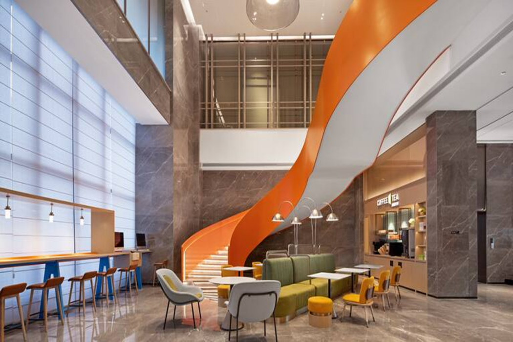 Lobby at Home2 Suites by Hilton Sanmenxia Mianchi, SANMENXIA