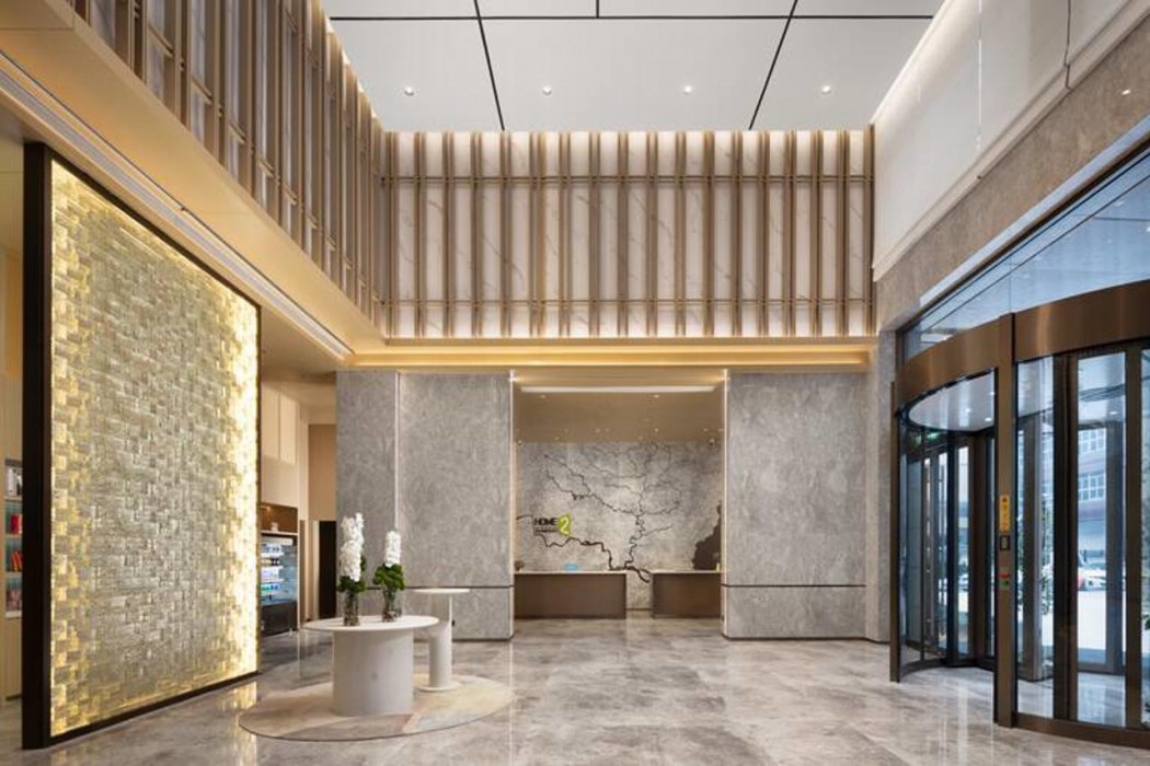 Lobby at Home2 Suites by Hilton Wenzhou Yongjia, WENZHOU