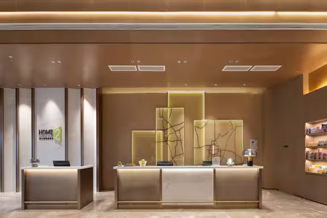 Lobby at Home2 Suites by Hilton Fuyang Taihe, FUYANG