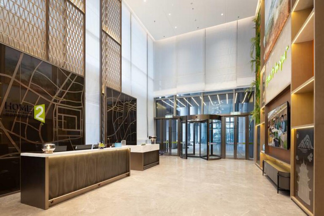 Lobby at Home2 Suites by Hilton Jingjiang Binjiang New Town, TAIZHOU - ZHEJIANG