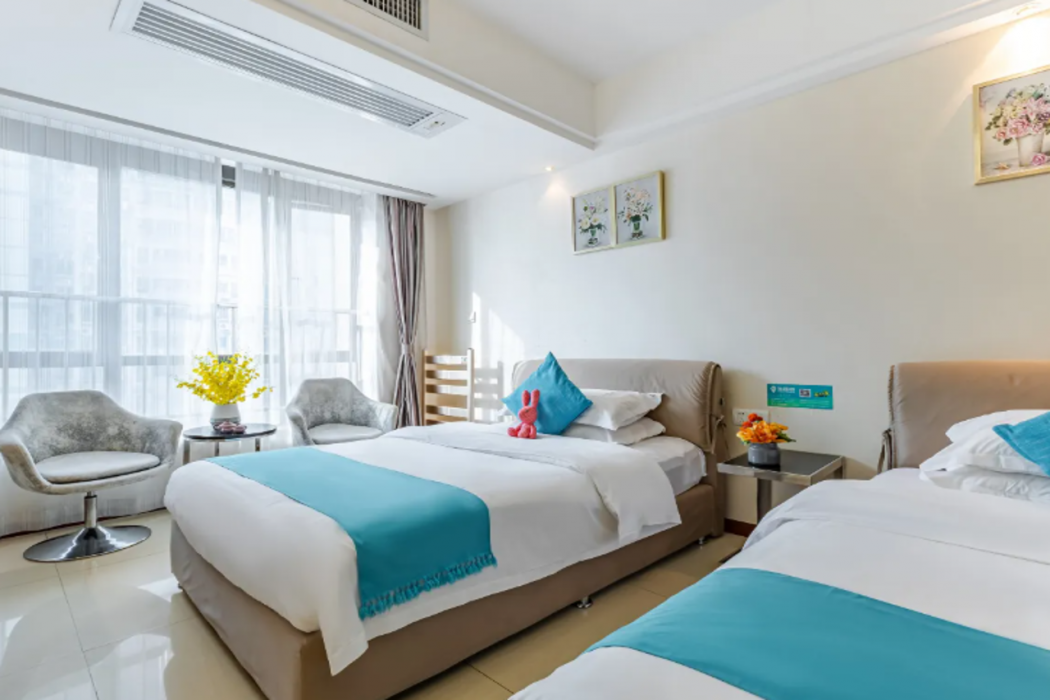 Waifiden Apartment (Guangzhou Sun Yat sen Memorial Hospital Haizhu Square Subway Station) 7/12