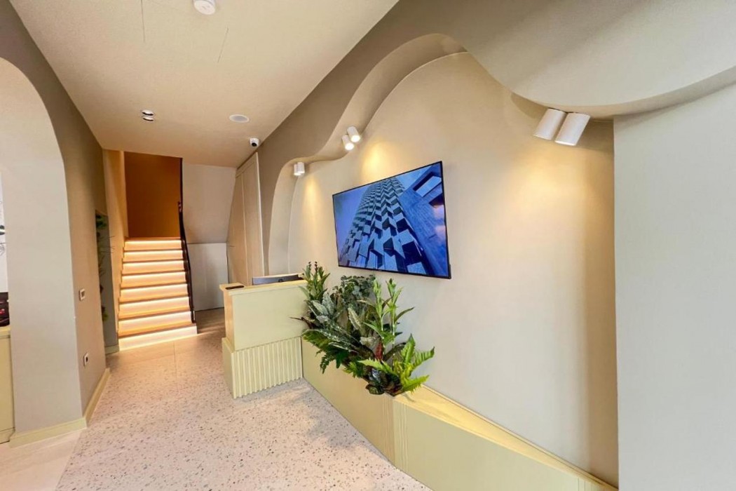 Lobby at Villa Noem, TIRANA