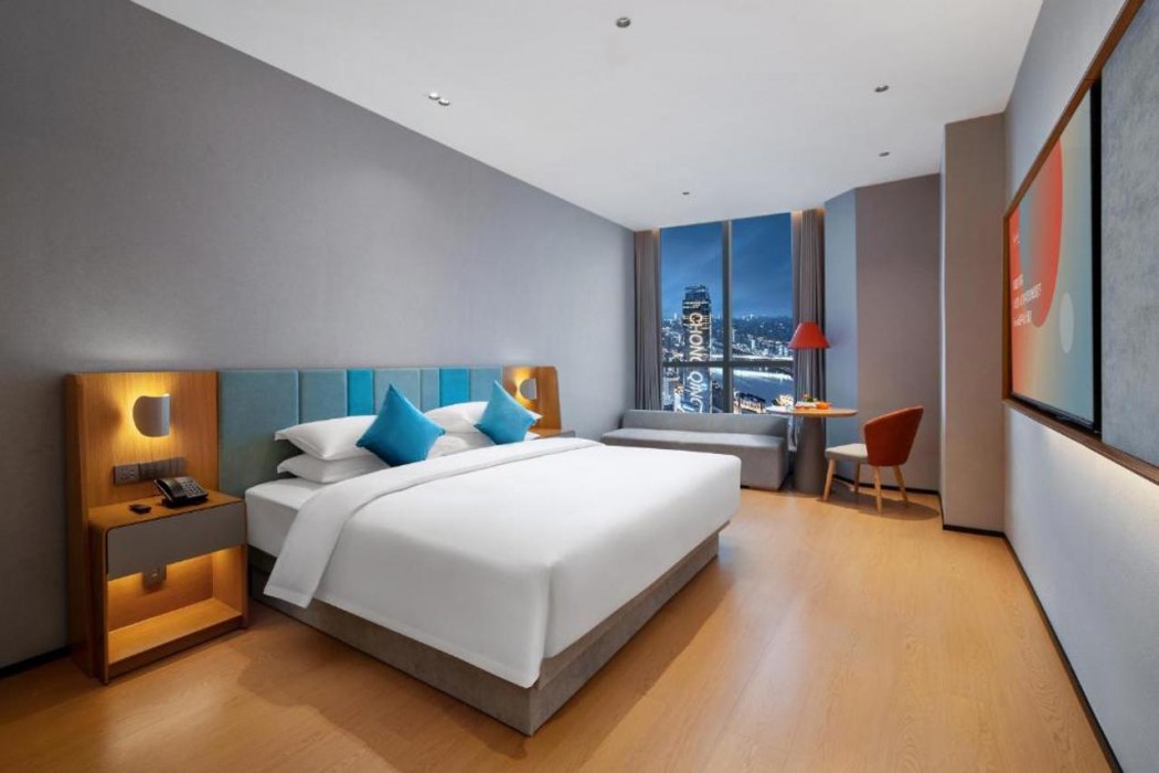 Pagoda Hotel Chongqing Jiefangbei Hongya Cave Raffles store 34/74