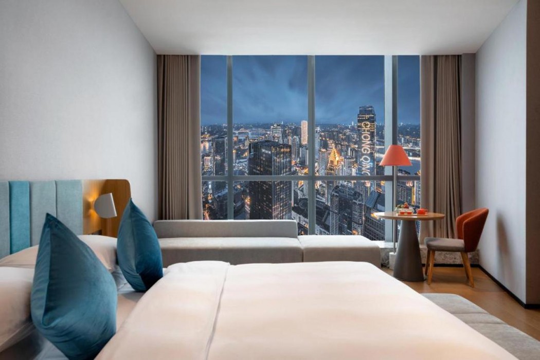 Pagoda Hotel Chongqing Jiefangbei Hongya Cave Raffles store 37/74