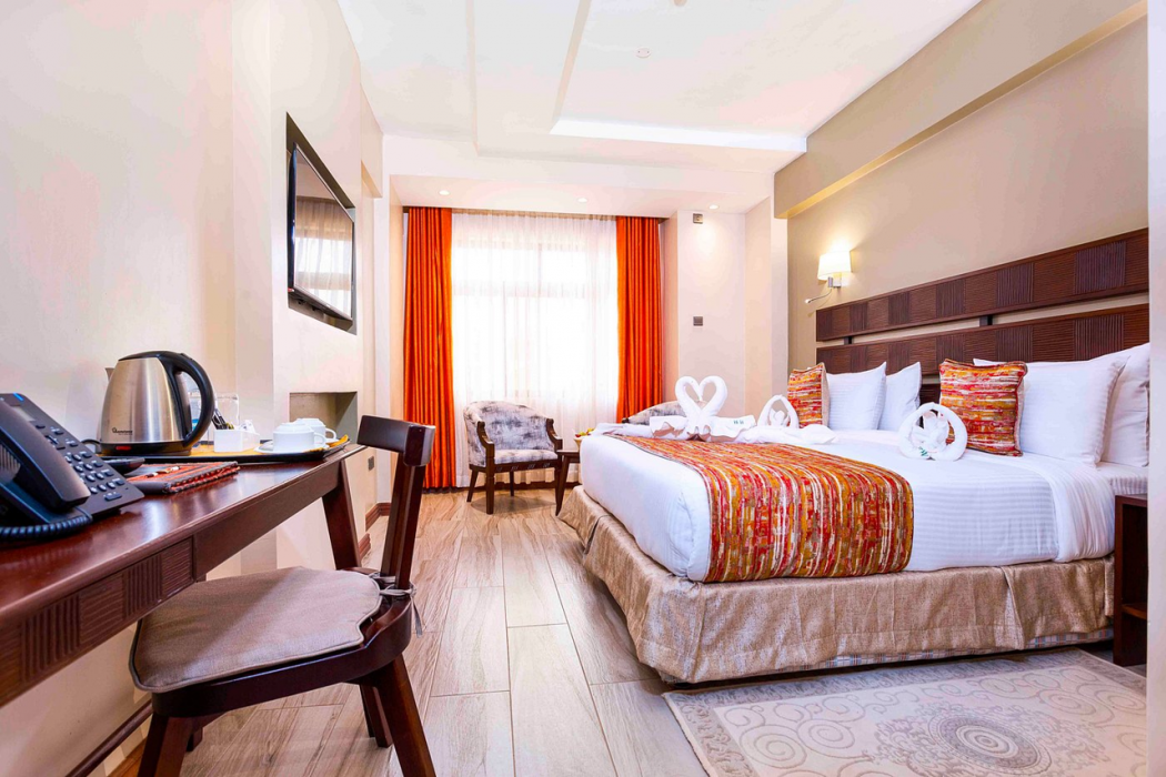 Room at The Kyaka Hotel, Machakos